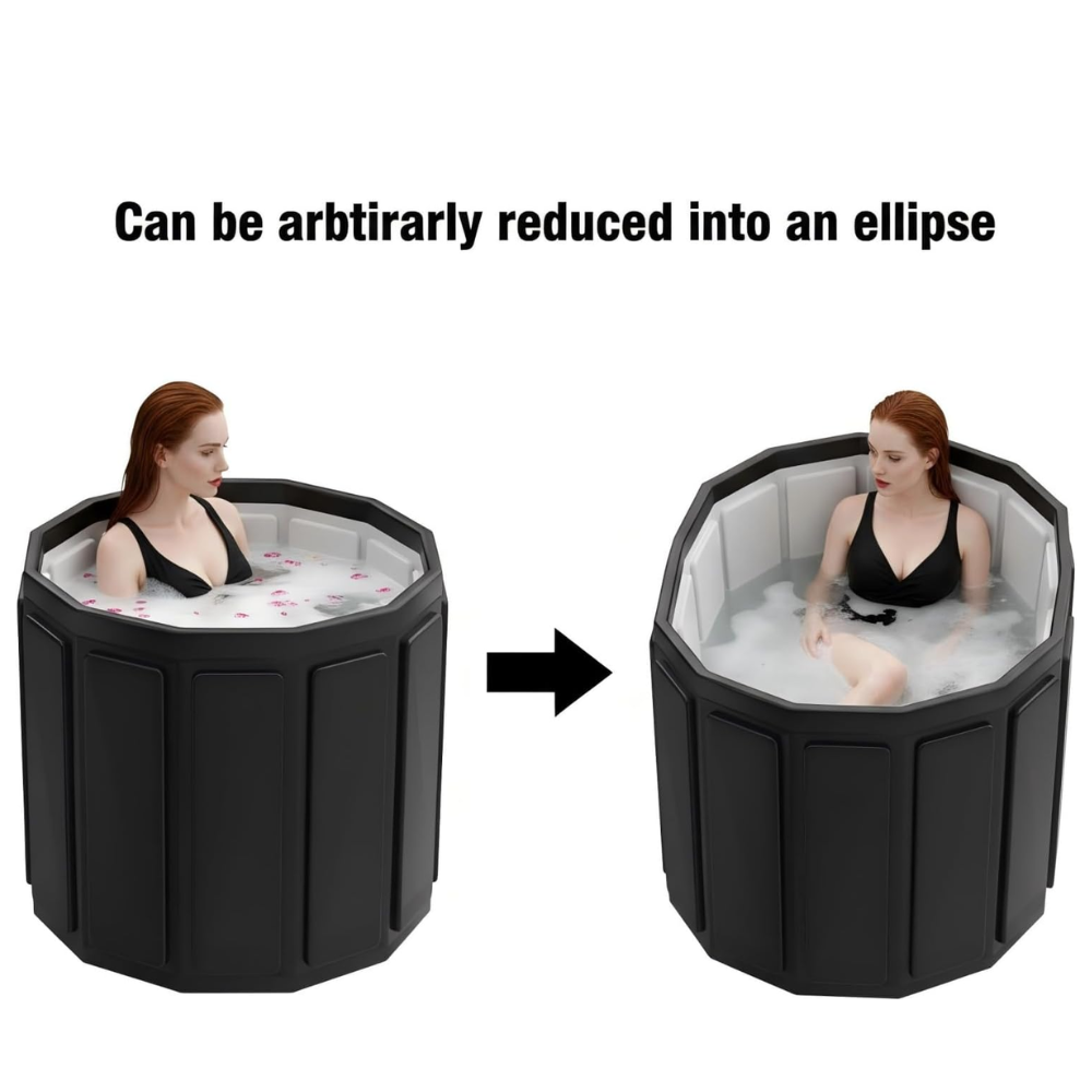Portable Bathtub – Foldable Adult Spa & Ice Bath