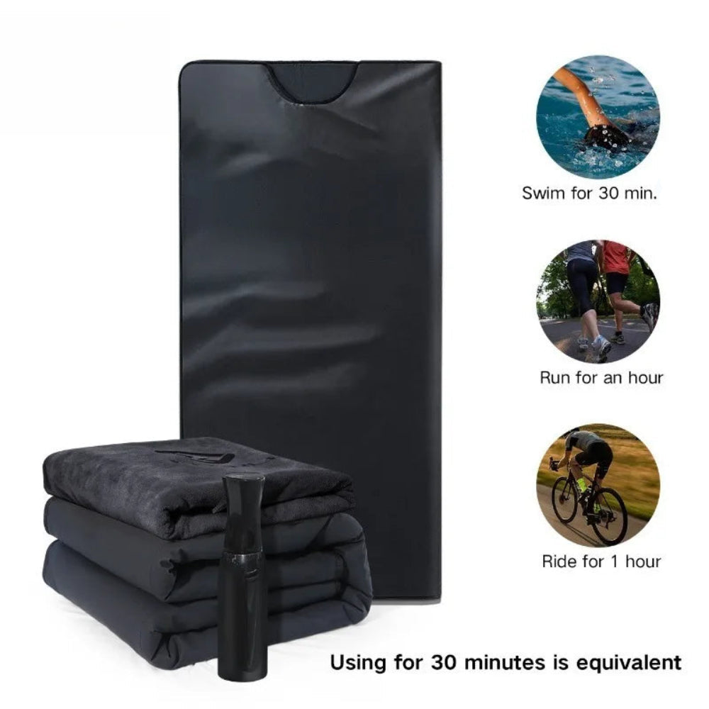 Waterproof Portable Household Zone 1 Electric Sauna Blanket with Zipper