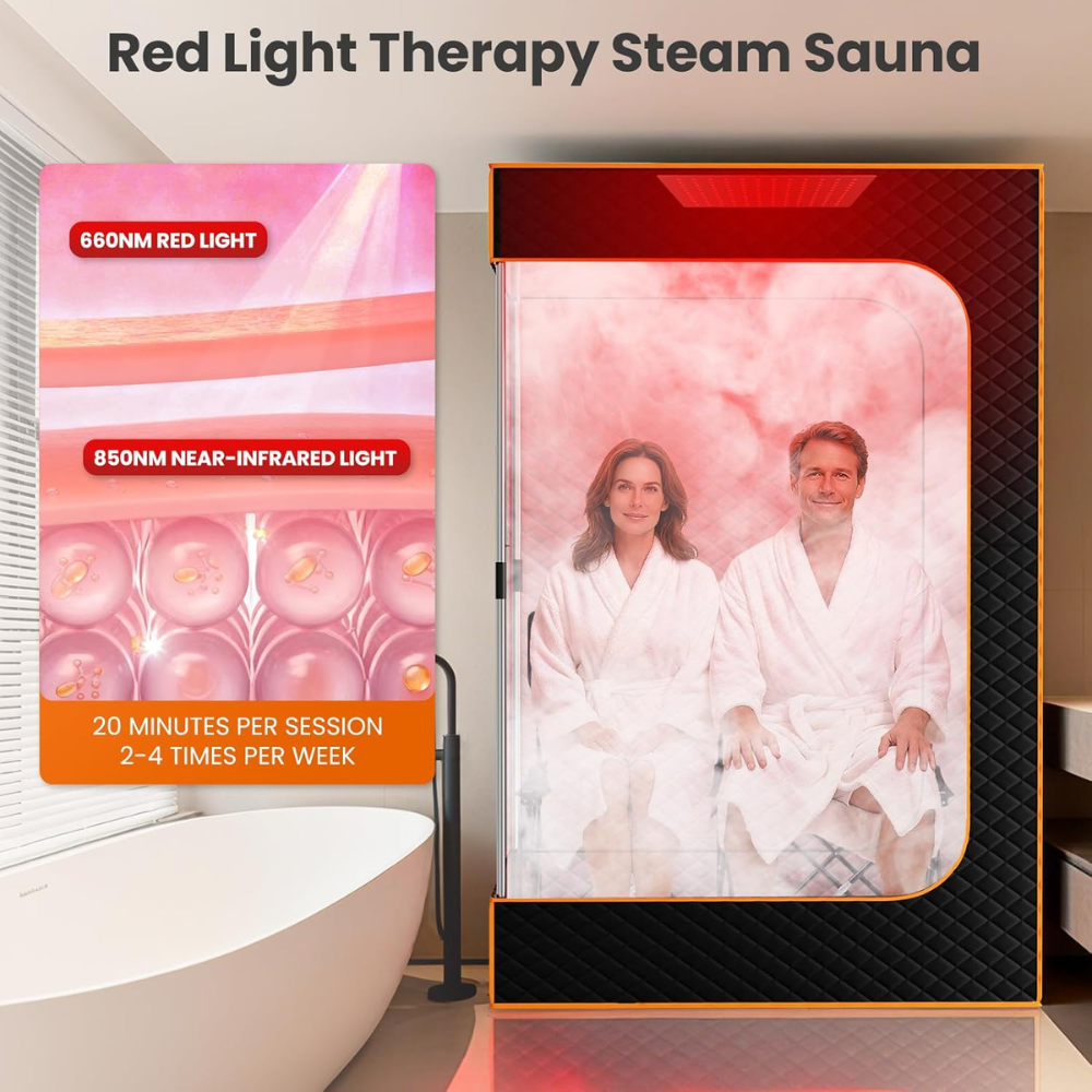 Portable Sauna Tent – Home SPA Steam Sauna Box