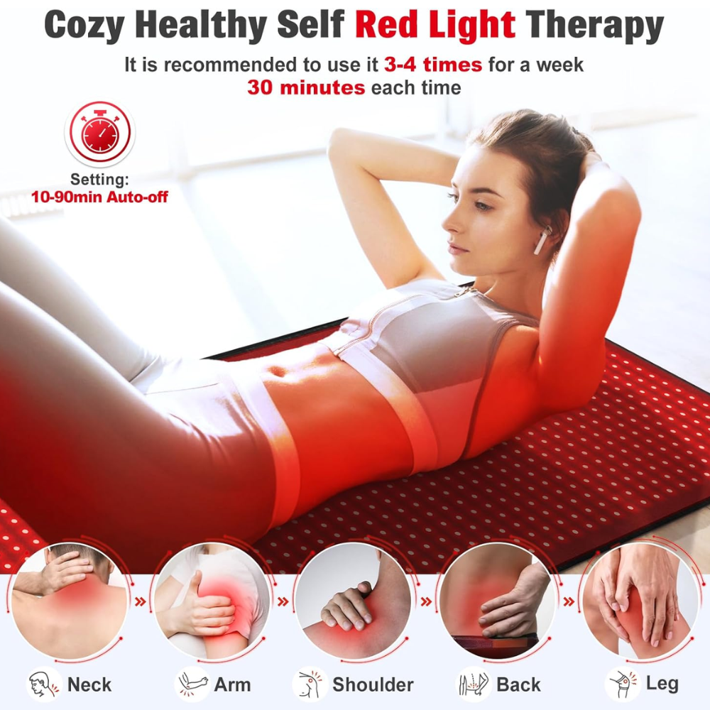 Red Light Therapy Pad – Full-Body Infrared Healing Wrap