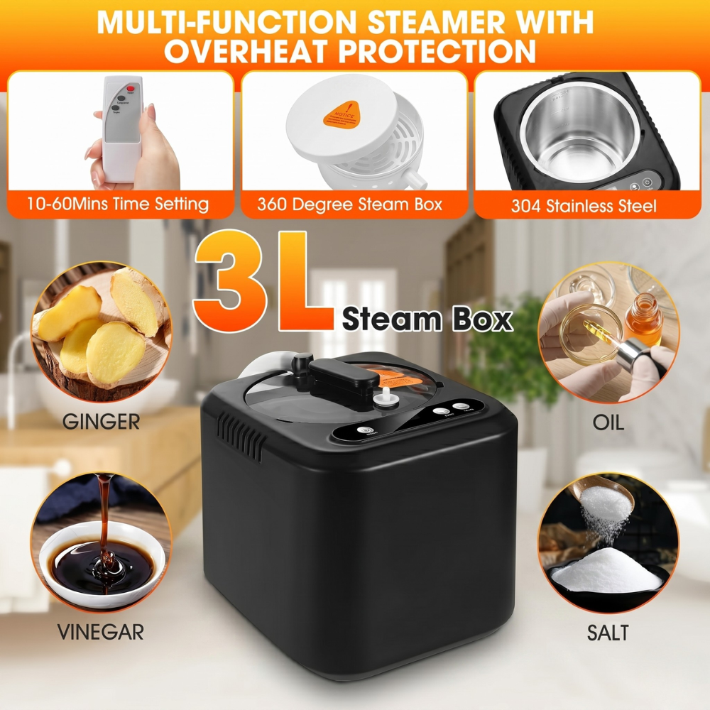 Sauna Box – Portable Home Steam Sauna Tent